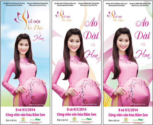 Hoa hậu Thu Thảo – Đại diện hình ảnh cho Lễ hội Áo dài