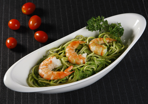 Mì Ý sốt Pesto