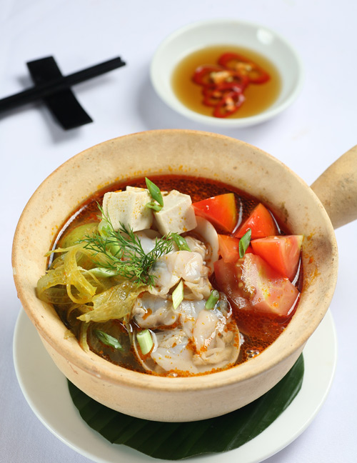 Nghêu nấu khế