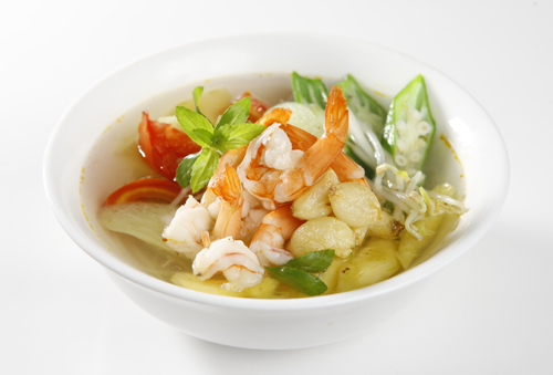  Canh chua tôm