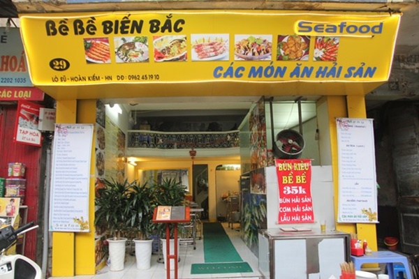 Không gian nhà hàng