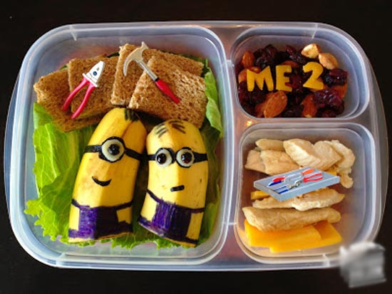 Hai chàng chuối Minion dễ thương của 'Kẻ cắp mặt trăng 2'.