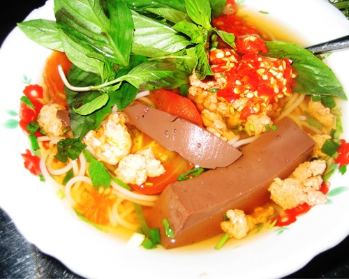 Bún riêu công viên Văn Lang