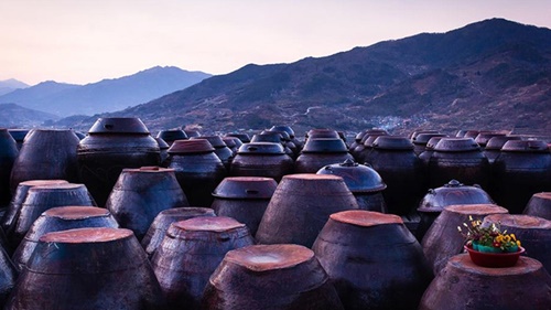 Một góc yên bình ở thành phố, Gwangyang, tỉnh Nam Jeolla.
