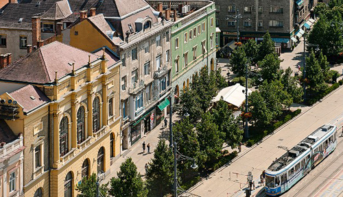 Kiến trúc ở Debrecen được đánh giá là độc đáo.