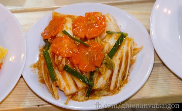 Món kim chi Hàn Quốc