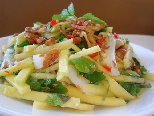 Biến tấu các món ăn ngon với mực