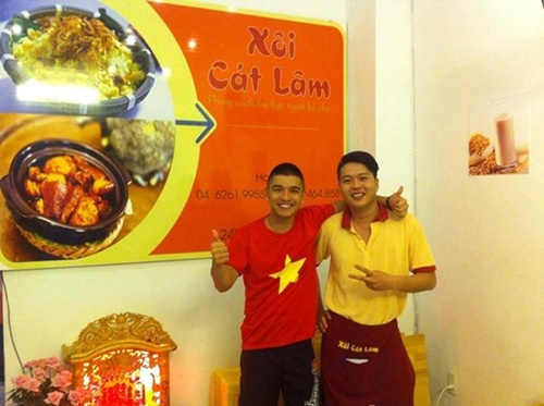 Xôi Cát Lâm - Quán xôi độc đáo ở Hà Thành