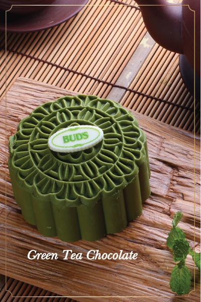 Nếu là “tín đồ” của trà xanh, bạn cũng có thể chọn bánh trung thu với vị kem trà xanh đặc trưng hương vị matcha.