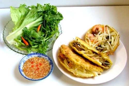 Bánh xèo miền Trung, đậm đà hương vị quê nhà