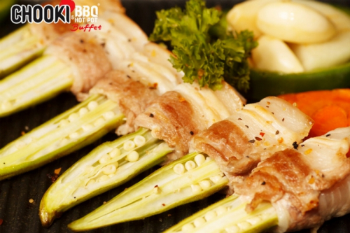 BBQ buffet phong cách nướng Teppanyaki