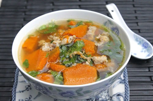 Các món bí đỏ thơm ngon tăng cường trí nhớ