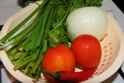 Canh cá điêu hồng nấu ngót 