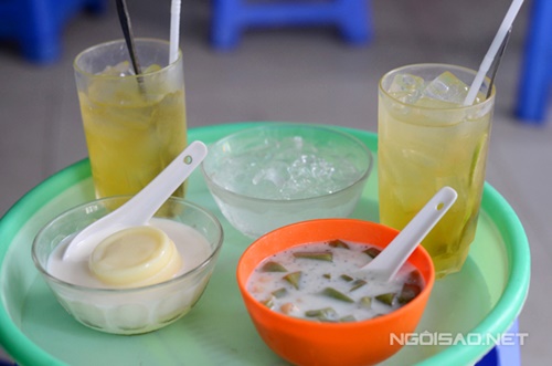 Chè matcha lạ mà quen phố Xã Đàn