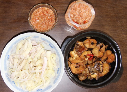 Chua giòn dưa bồn bồn Cà Mau