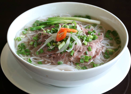 1. Phở bò