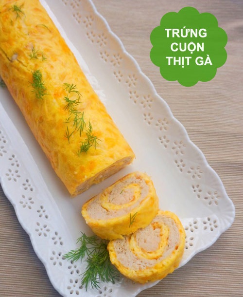 Những món ăn hấp dẫn từ thịt gà