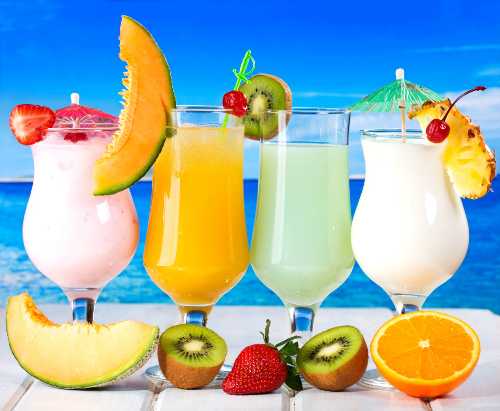 Nước ép trái cây giải nhiệt ngày hè