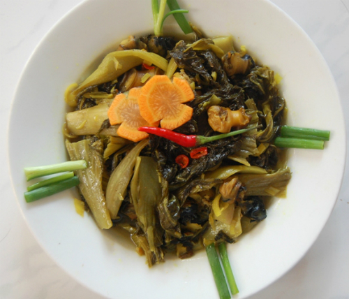 Món ăn ngon khi dùng với cơm nóng. Ảnh: Khánh Ly
