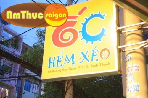 Ốc Hẻm Xéo ngon và rẻ