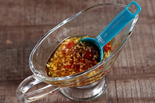 Rau càng cua trộn dầu giấm