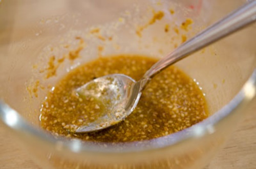 Salad gà chua ngọt Hàn Quốc