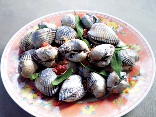 Sò huyết đầm Ô Loan