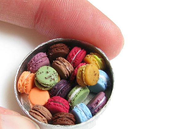 Bánh Maccaron nhiều màu sắc.
