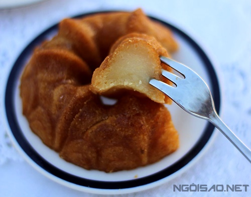 Thơm nức bánh khoai mì nướng
