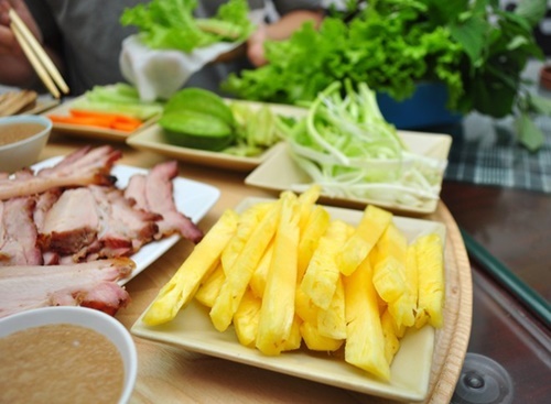 Rau củ phong phú và đầy đặn.