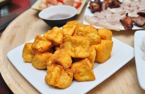 Đậu chiên giòn.