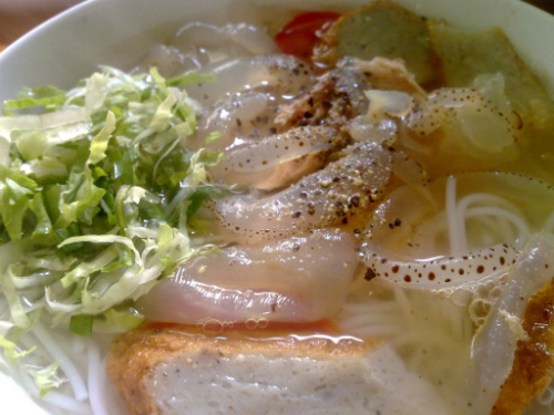 Bún sứa Nha Trang