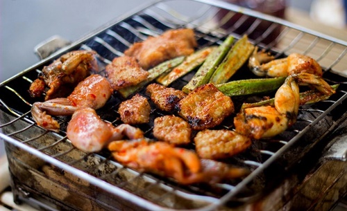 Bỏ nầm nướng vỉ