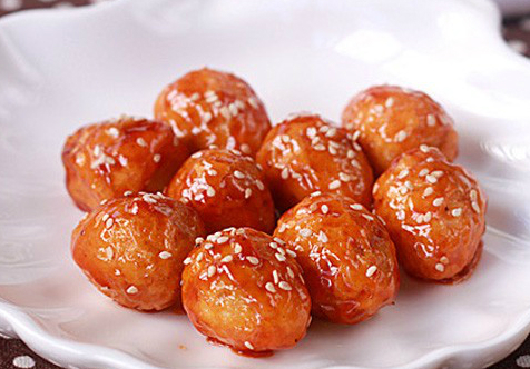  5. Trứng cút sốt chua ngọt: