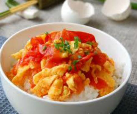 6. Trứng bác cà chua