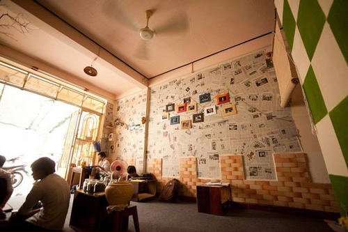 Quán Ghế Gỗ café