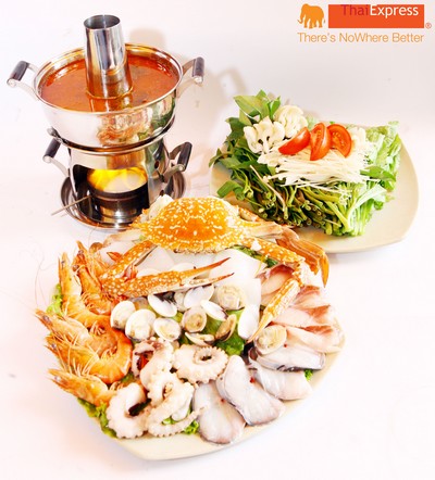 Món lẩu Thái.