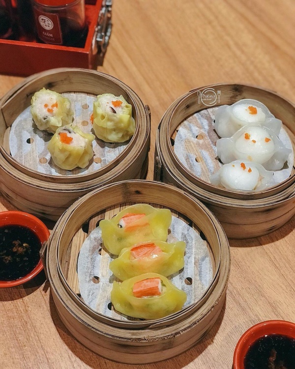 Dimsum ở San Fu Lou tươi ngon và chuẩn vị nhưng khá ít món. Ảnh: Dating.withfood, Hetmydiscovery.