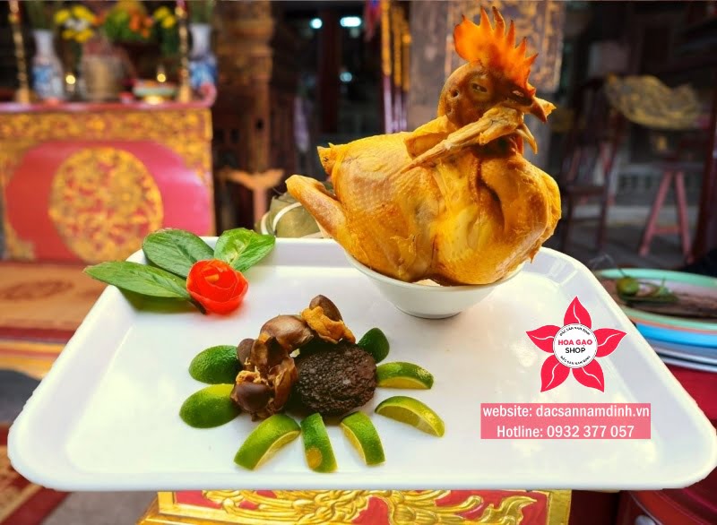 Ghé Hoa Gạo Food mua gà cúng cánh tiên