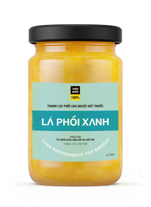 Cao Tỏi Nghệ Lá phổi Xanh