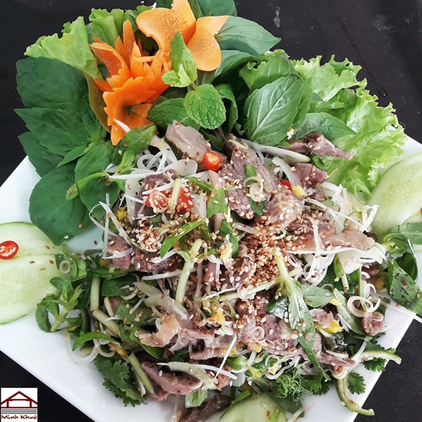 Ngỗng tái chanh lạ miệng