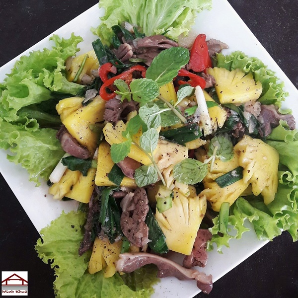 Lòng mề ngỗng xào thơm