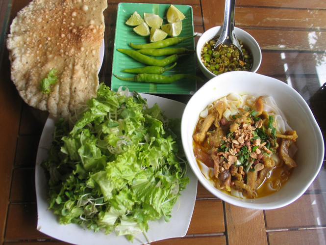 Mì Quảng Giao Thủy ở Tam Kỳ
